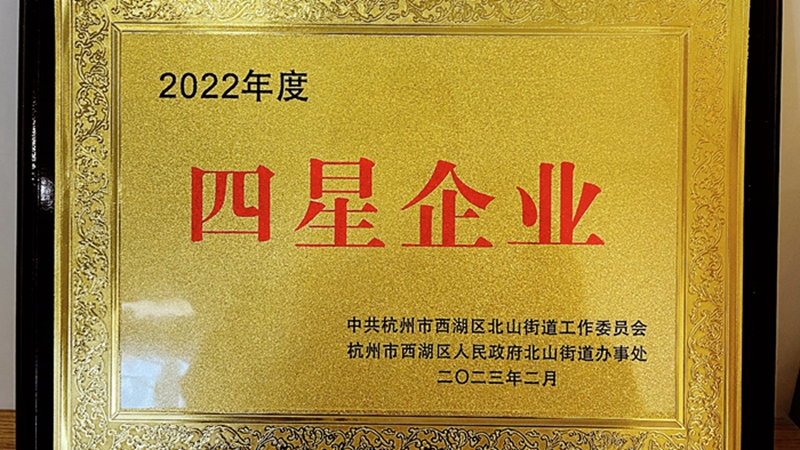 西湖小貸榮獲北山街道“2022年度經(jīng)濟(jì)工作先進(jìn)集體四星企業(yè)”稱號(hào)